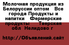 Молочная продукция из Белоруссии оптом - Все города Продукты и напитки » Фермерские продукты   . Тверская обл.,Нелидово г.